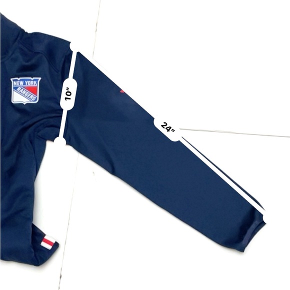 New York Rangers Fanatics Pro Jacket NHL  Men's Navy Size M - Picture 6 of 11